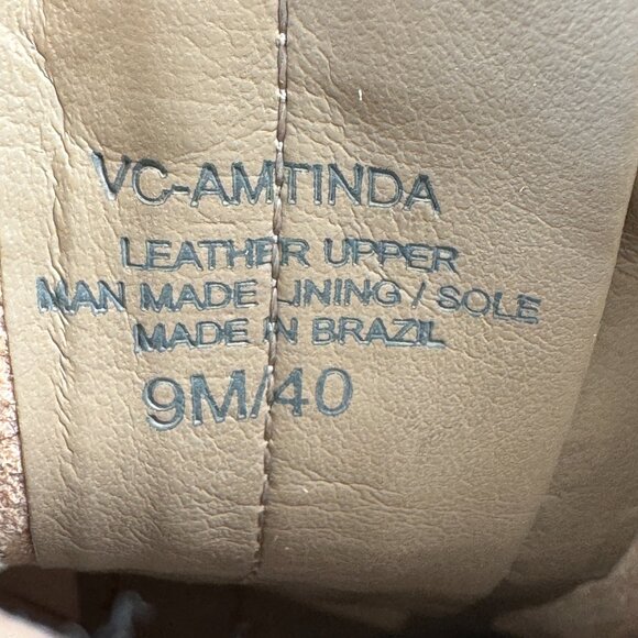 Vince Camuto Amtinda Square toe Bootie. Leather Upper. Size 9M/40. NWOB - Picture 10 of 10